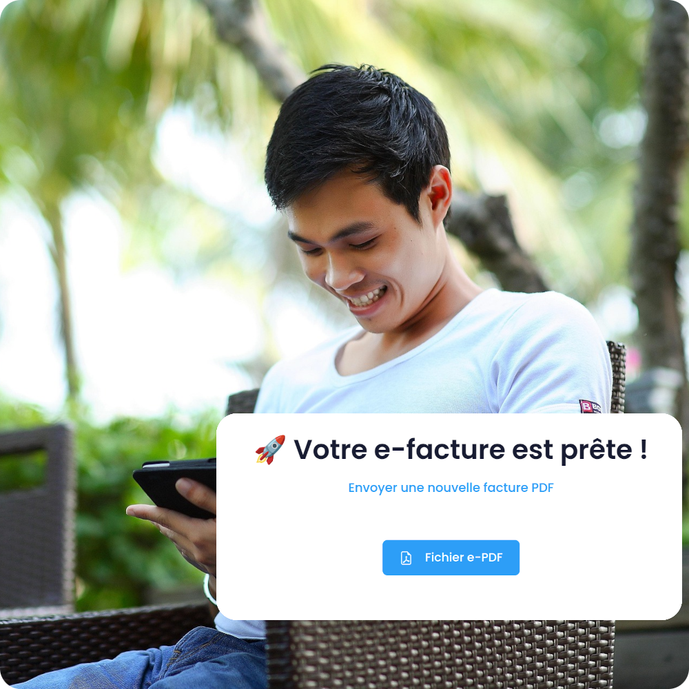 Transmission d’e-factures conforme via une plateforme agréée (PA) et le réseau Peppol, sans collecte de données personnelles